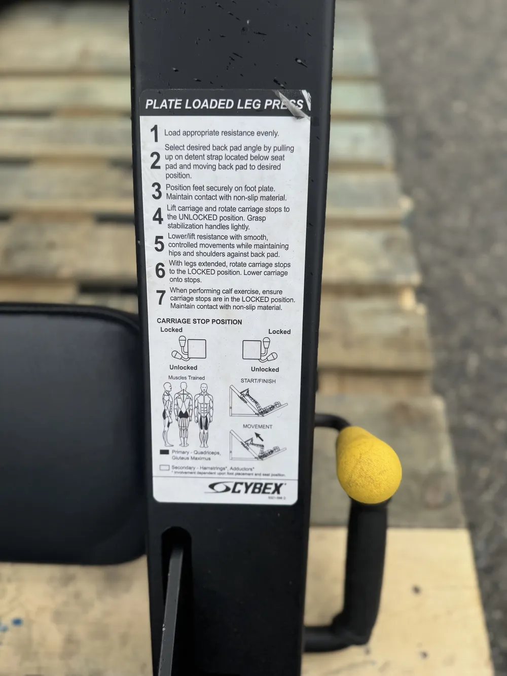 Cybex Plate Loaded Leg Press thumbnail 3