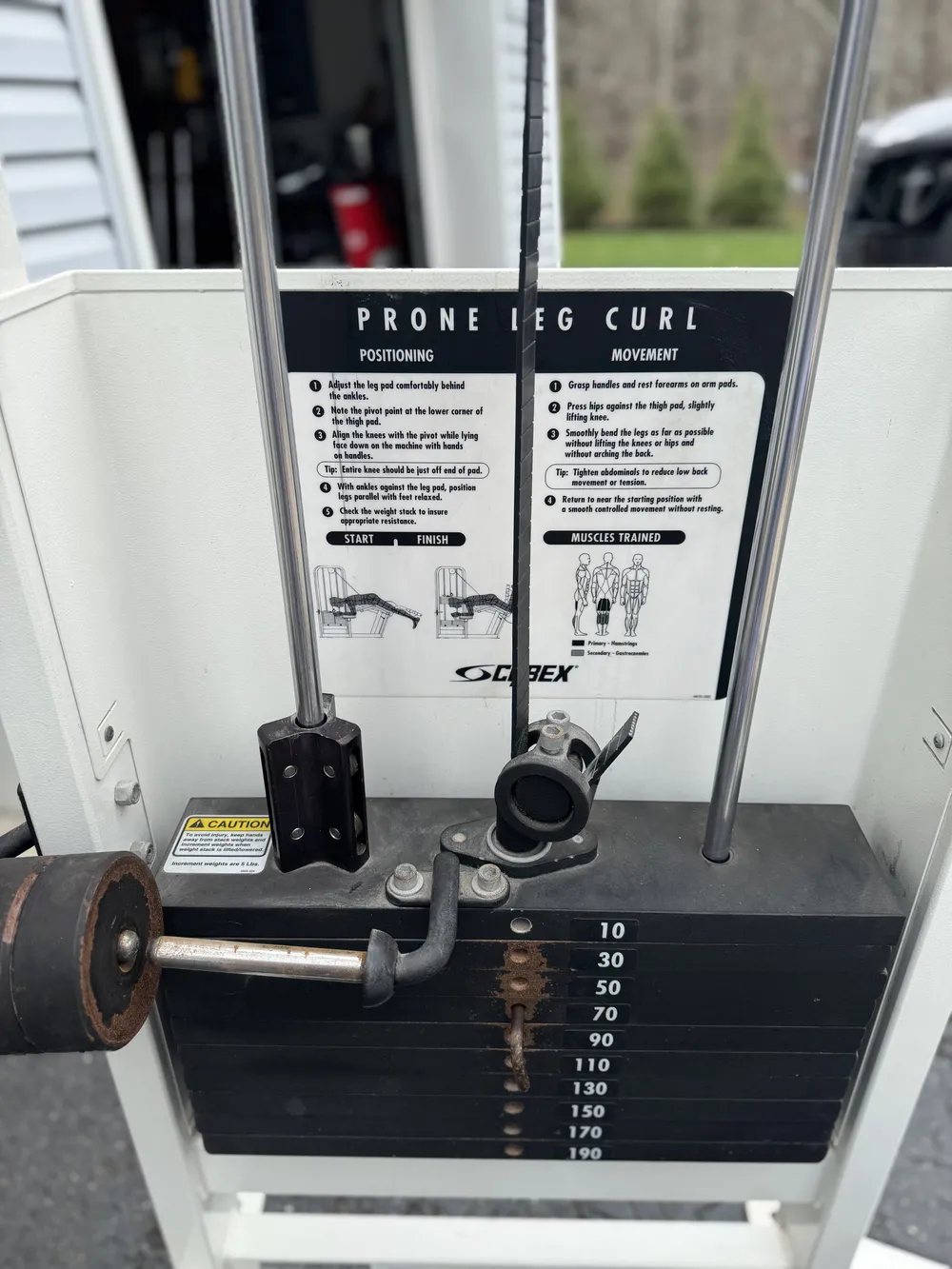 Cybex VR2 Prone Leg Curl thumbnail 3