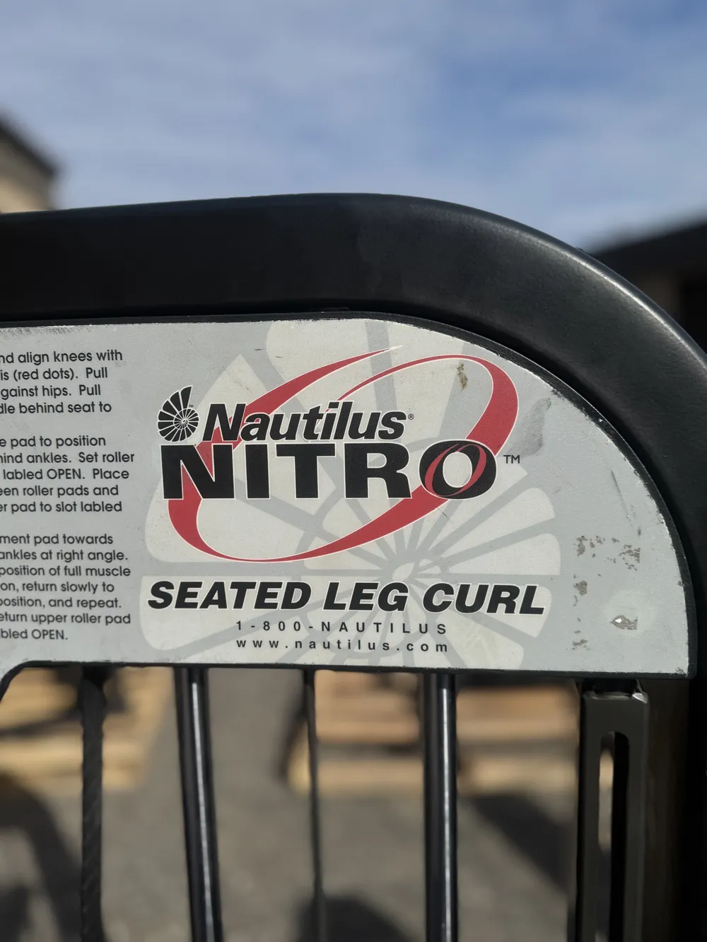 Nautilus Nitro Seated Leg Curl thumbnail 2