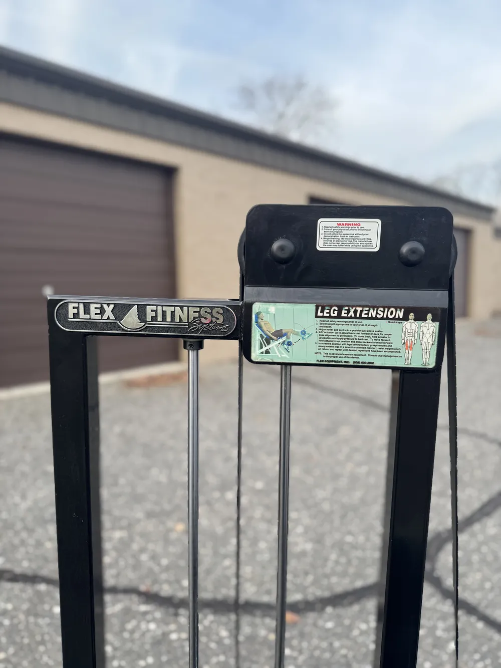 Flex Fitness Leg Extension thumbnail 2