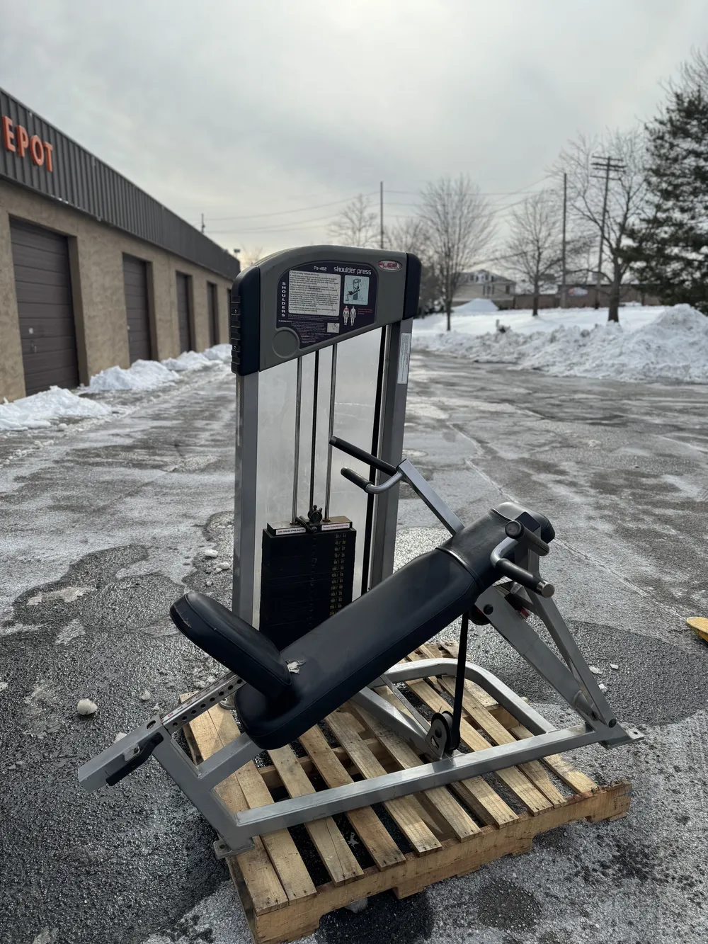 Flex Fitness Selectorized Shoulder Press