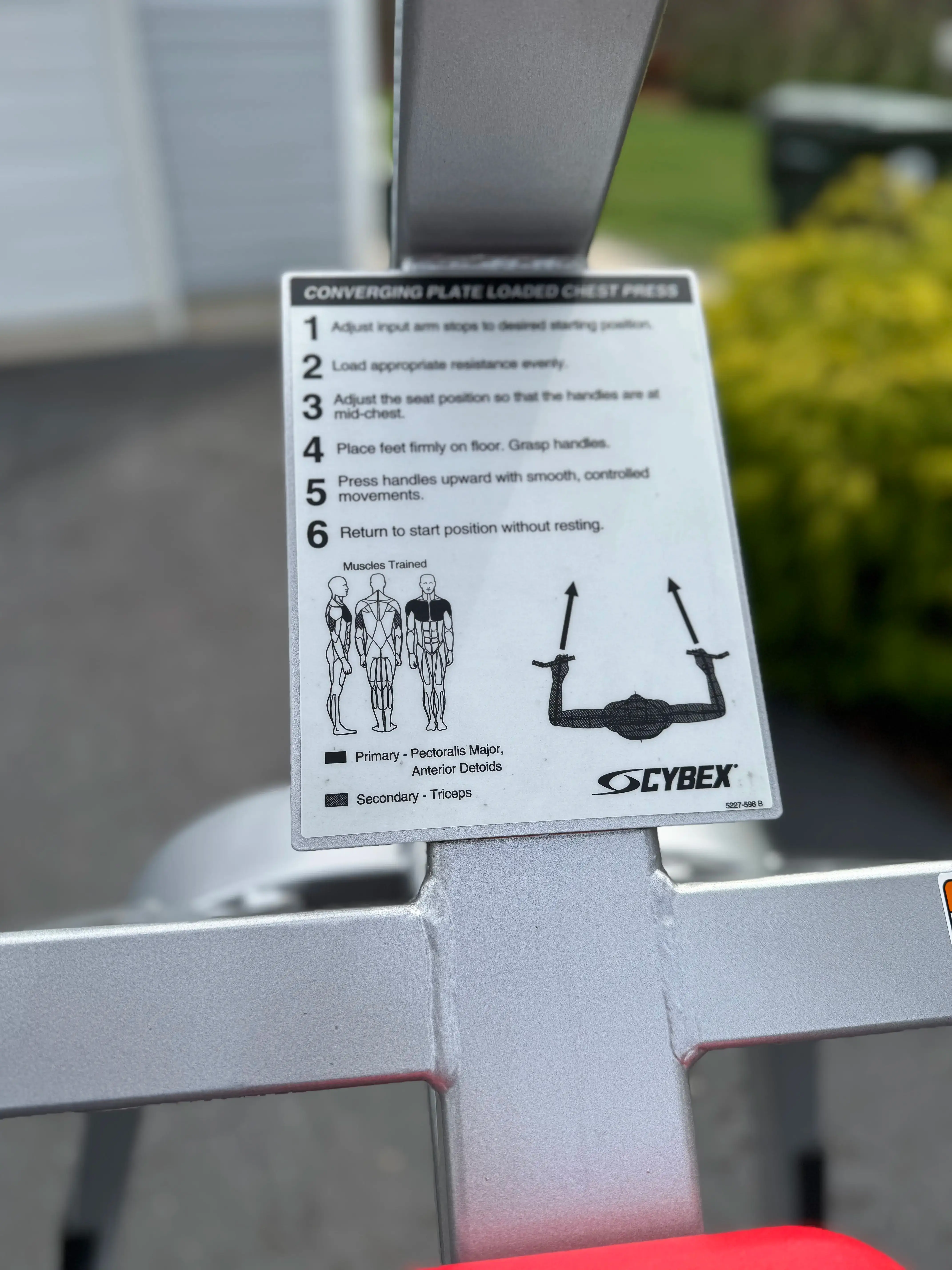 Cybex Advanced Incline Chest Press thumbnail 2