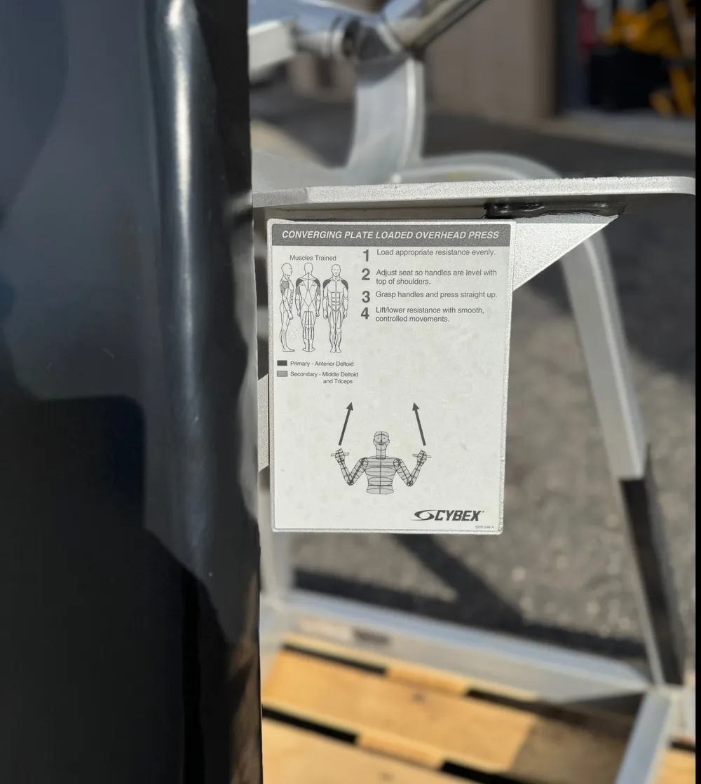 Cybex Shoulder Press thumbnail 2