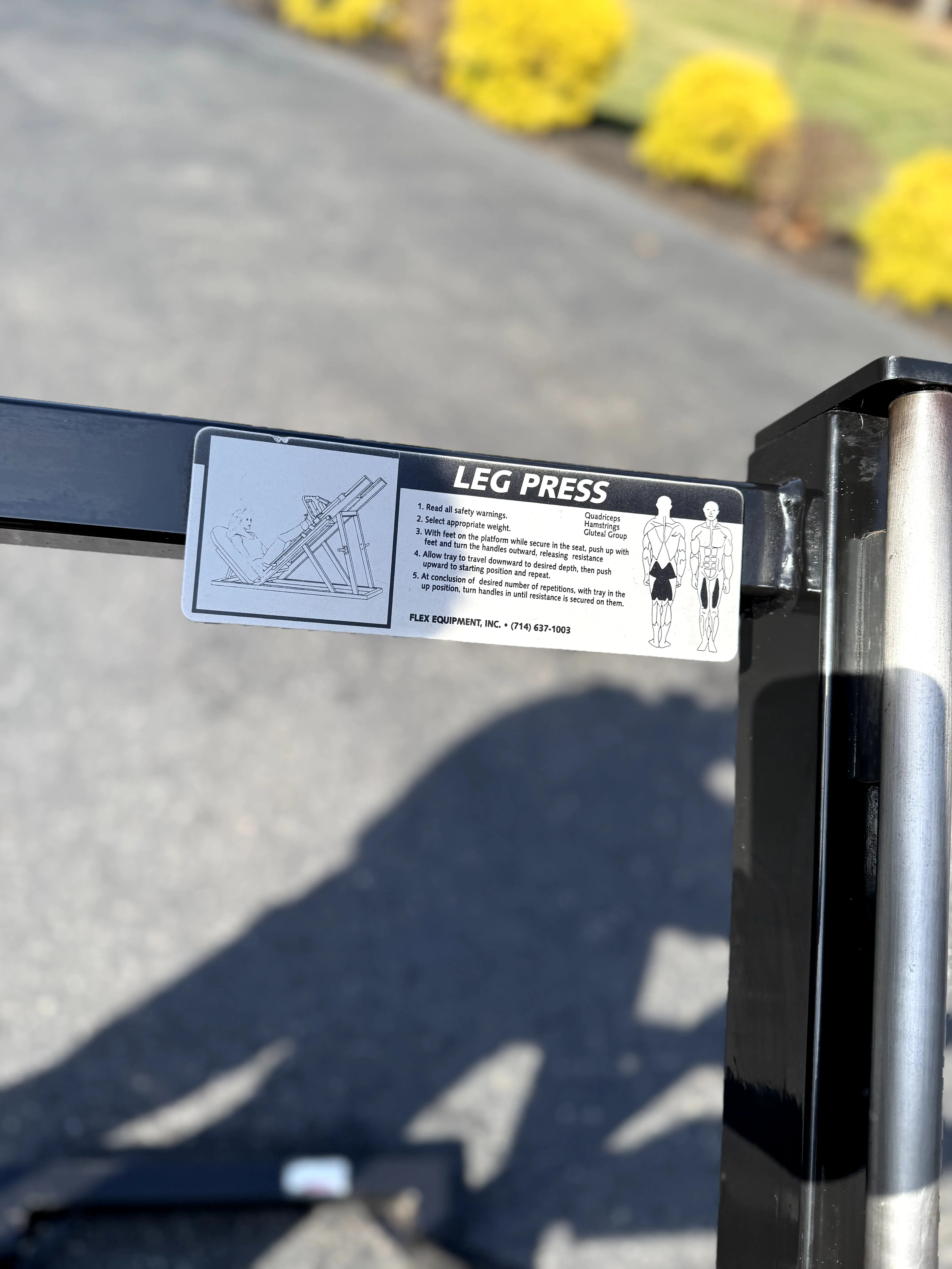 Flex Fitness 45 Degree Leg Press thumbnail 3