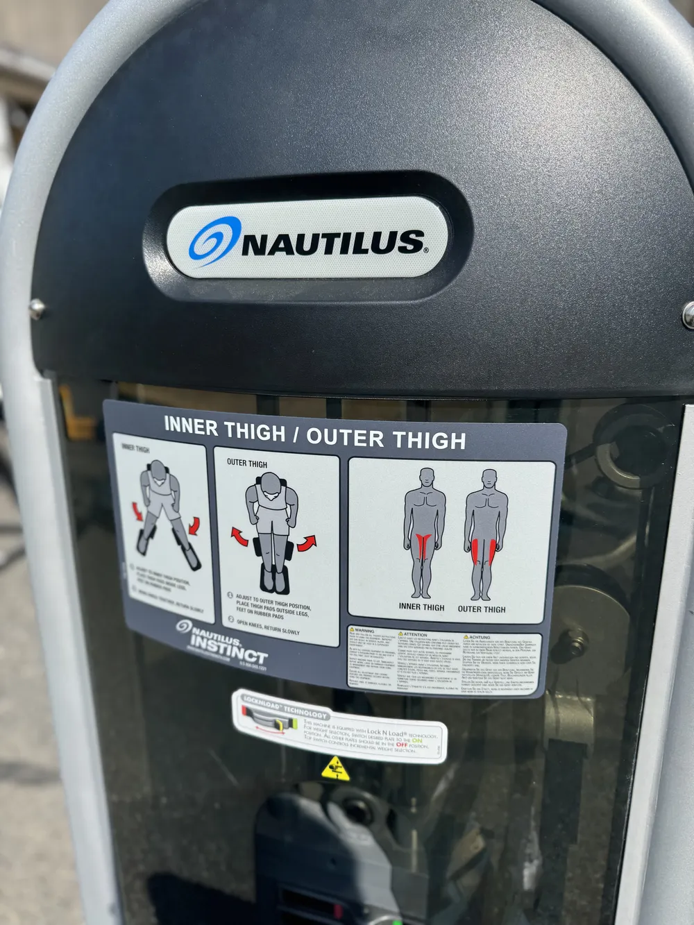 Nautilus Combo Inner Outer Thigh thumbnail 2