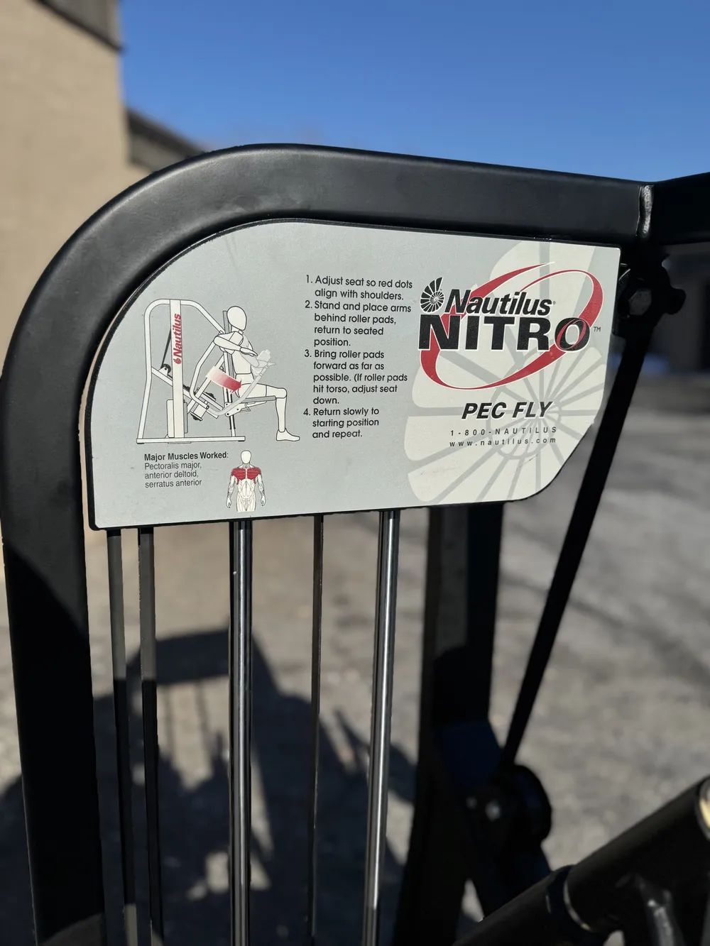 Nautilus Nitro Close Pec Fly thumbnail 2