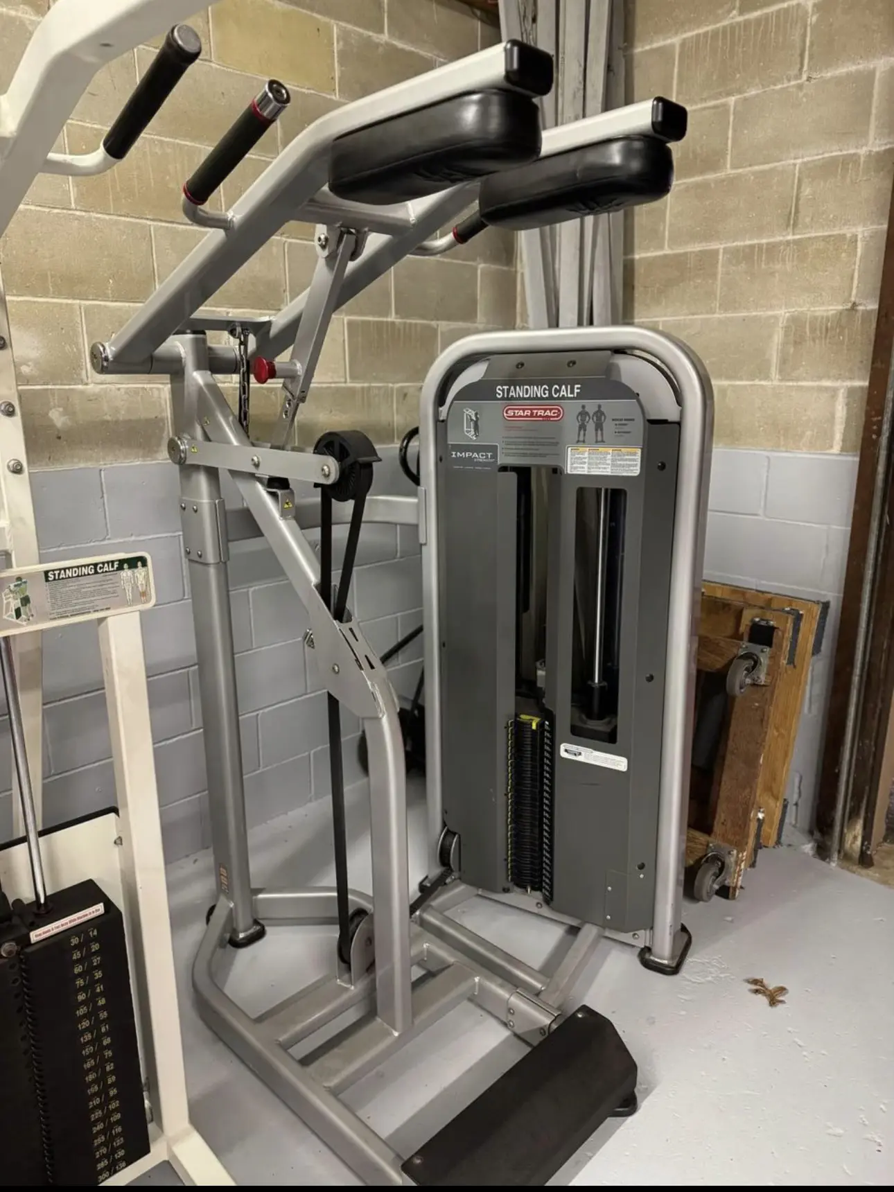 Star Trac Standing Calf Raise 