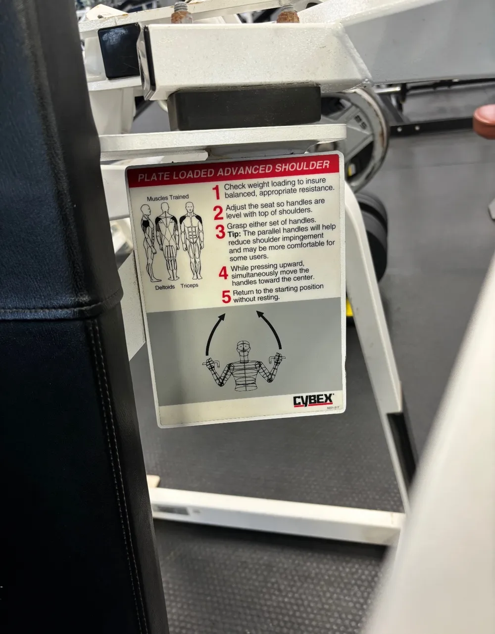 Cybex Advanced Shoulder Press thumbnail 2