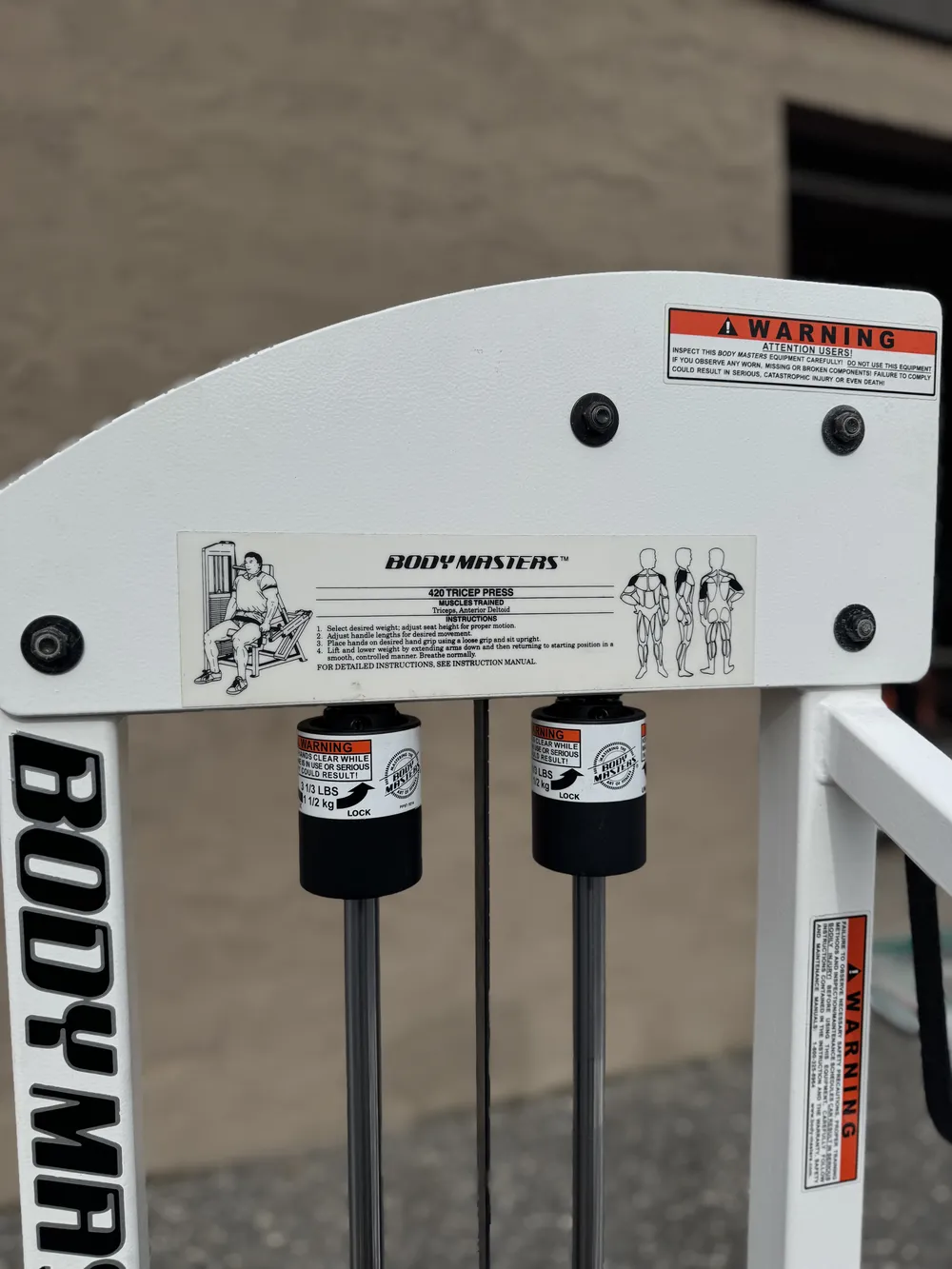 Bodymasters Selectorized Dip thumbnail 2