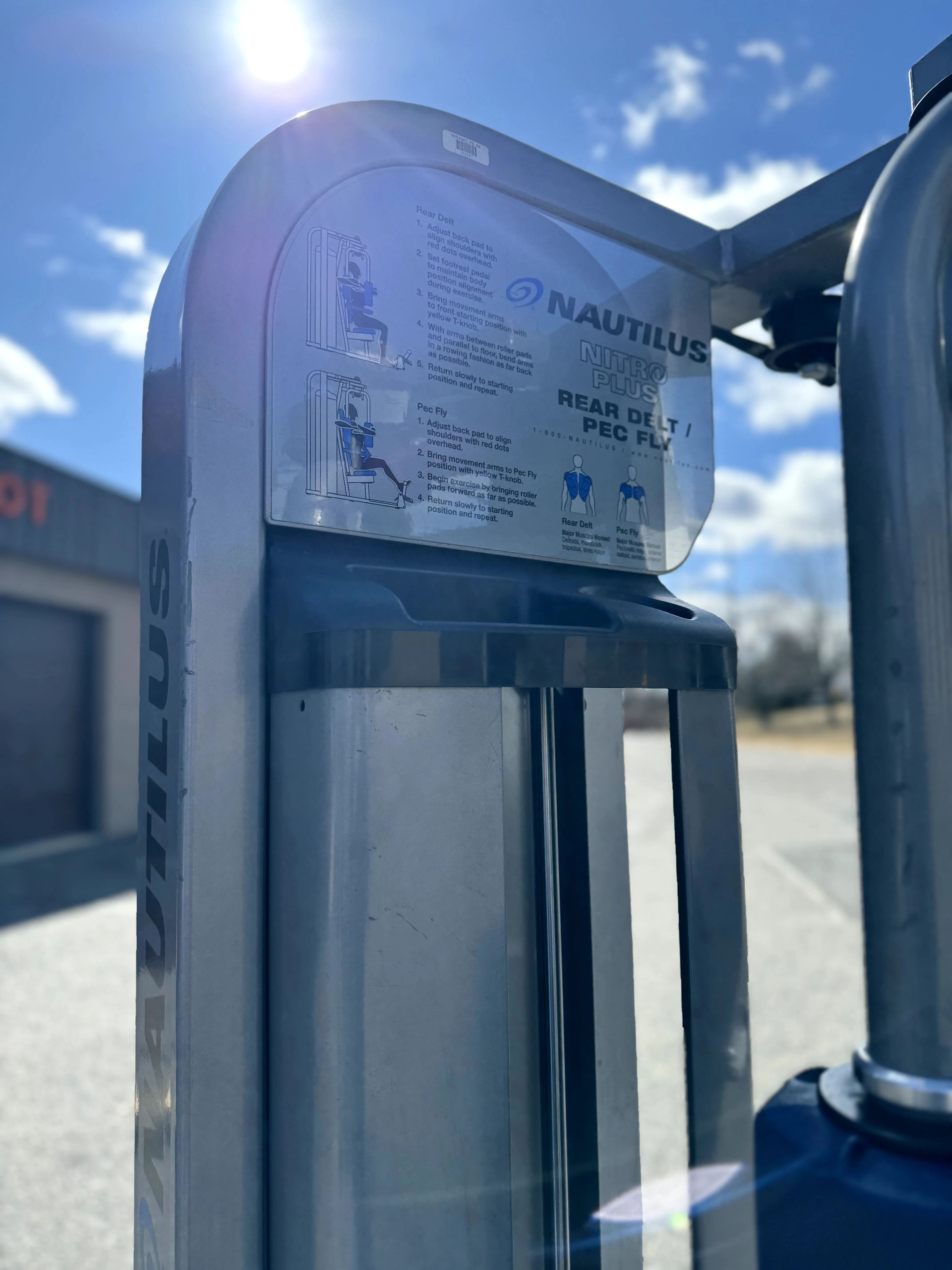 Nautilus Nitro Plus Pec Fly thumbnail 2