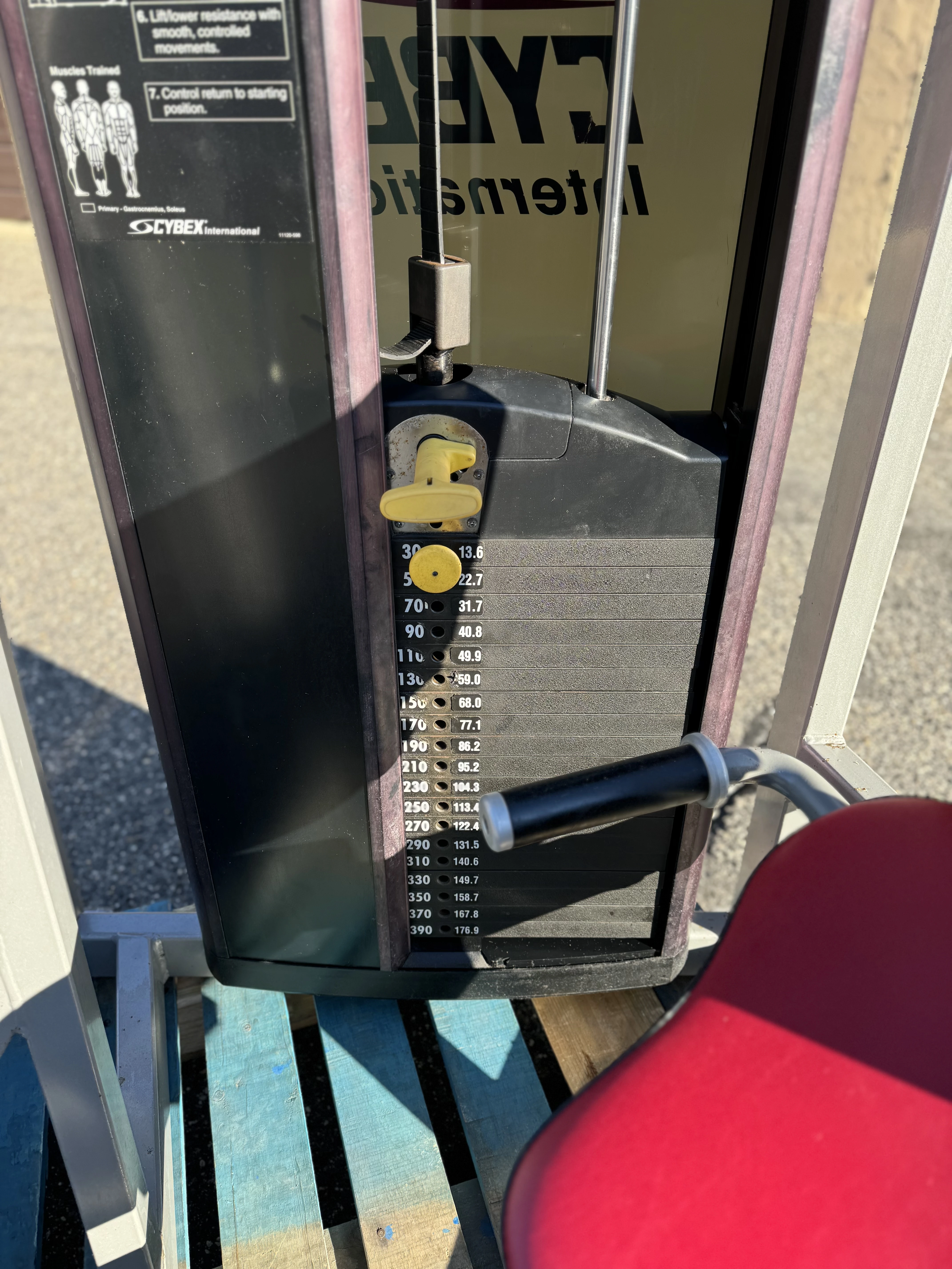 Cybex Eagle Horizonstal Calf Raise thumbnail 3