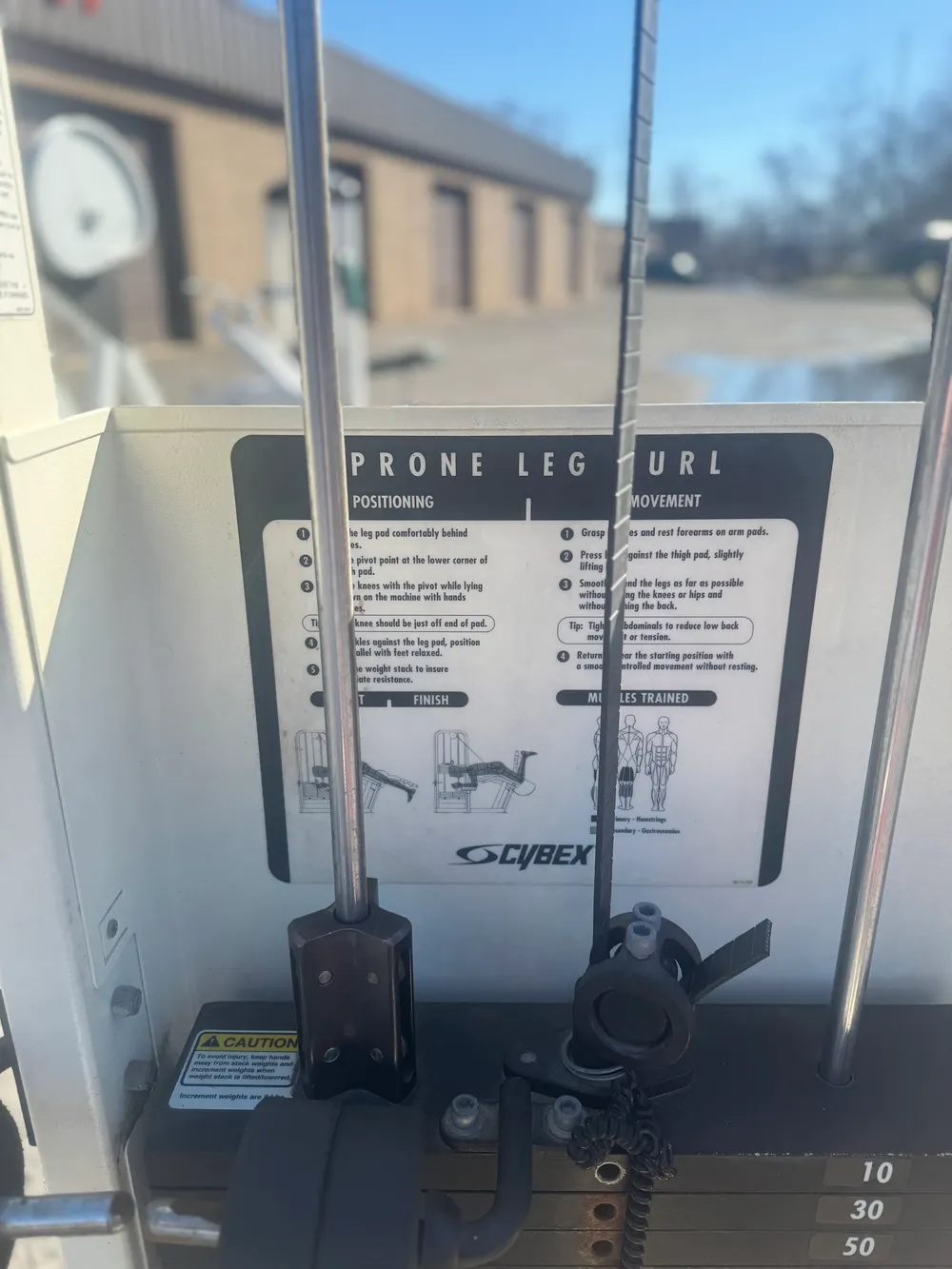 Cybex VR2 Prone Leg Curl thumbnail 2
