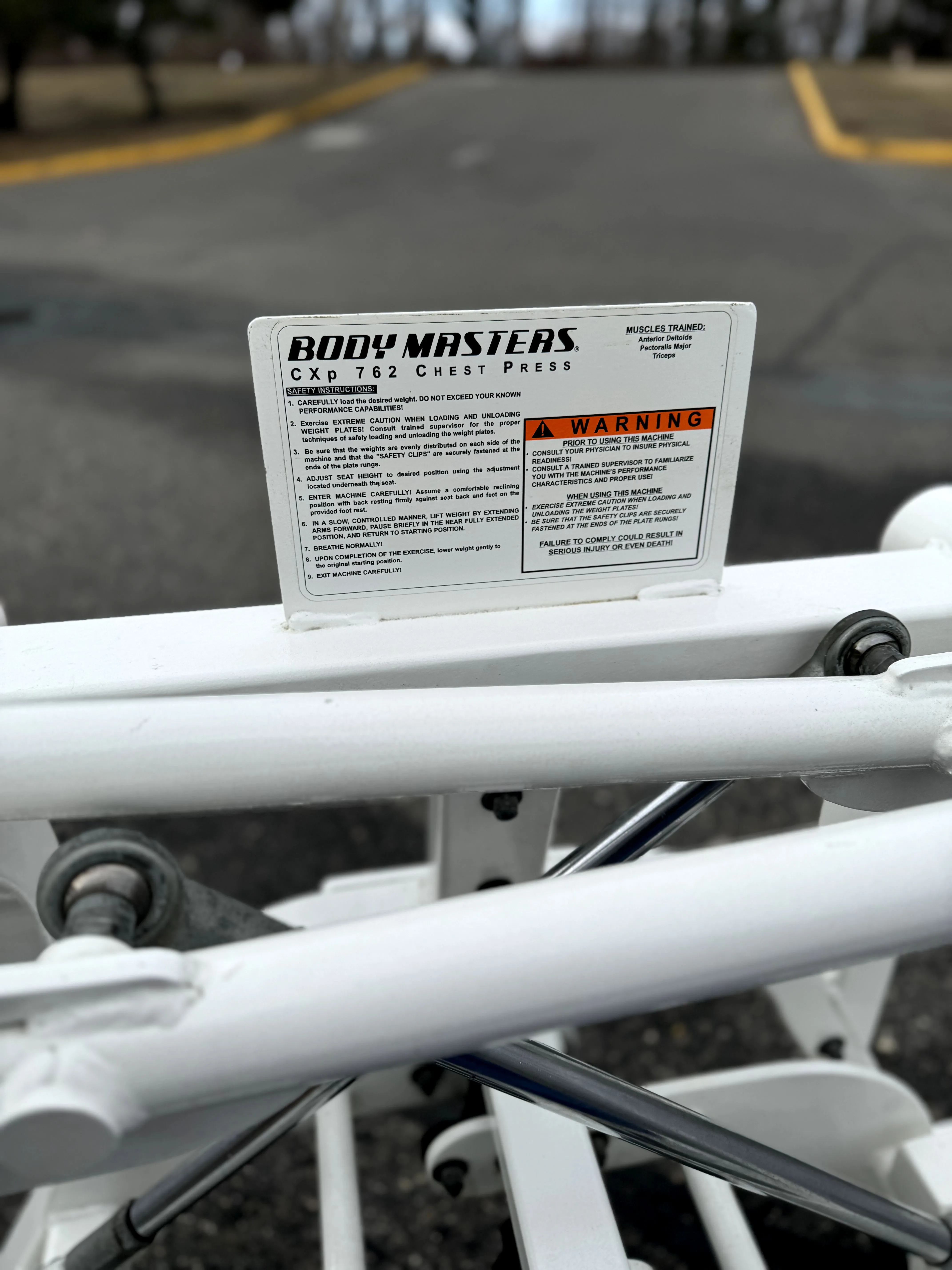 Bodymasters CXP Flat Chest Press thumbnail 2